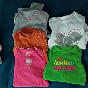 Colorful Baby Onesies Set